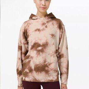 Lululemon All Yours Hoodie Earth Dye size 10